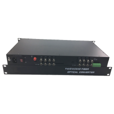  16 Channel AHD/HD-CVI/HD-TVI/CVBS 4-in-1 Video Fiber Converter